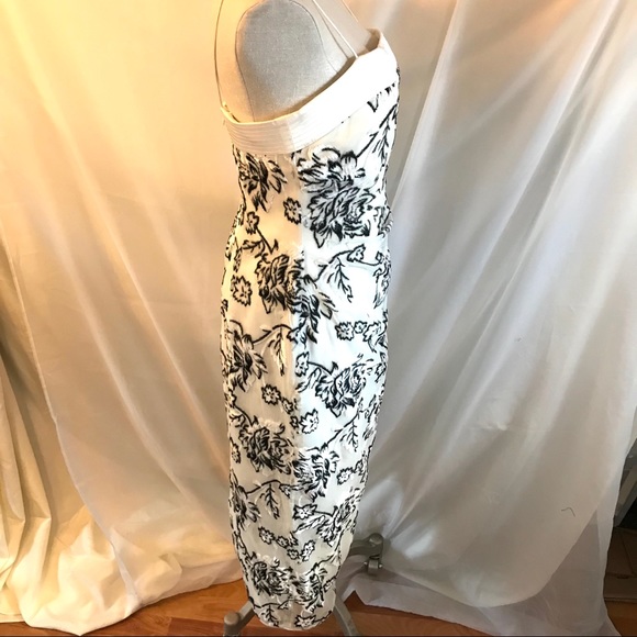 Kay Unger Floral Burned Velvet Cocktail Dress 💞 - Picture 4 of 8